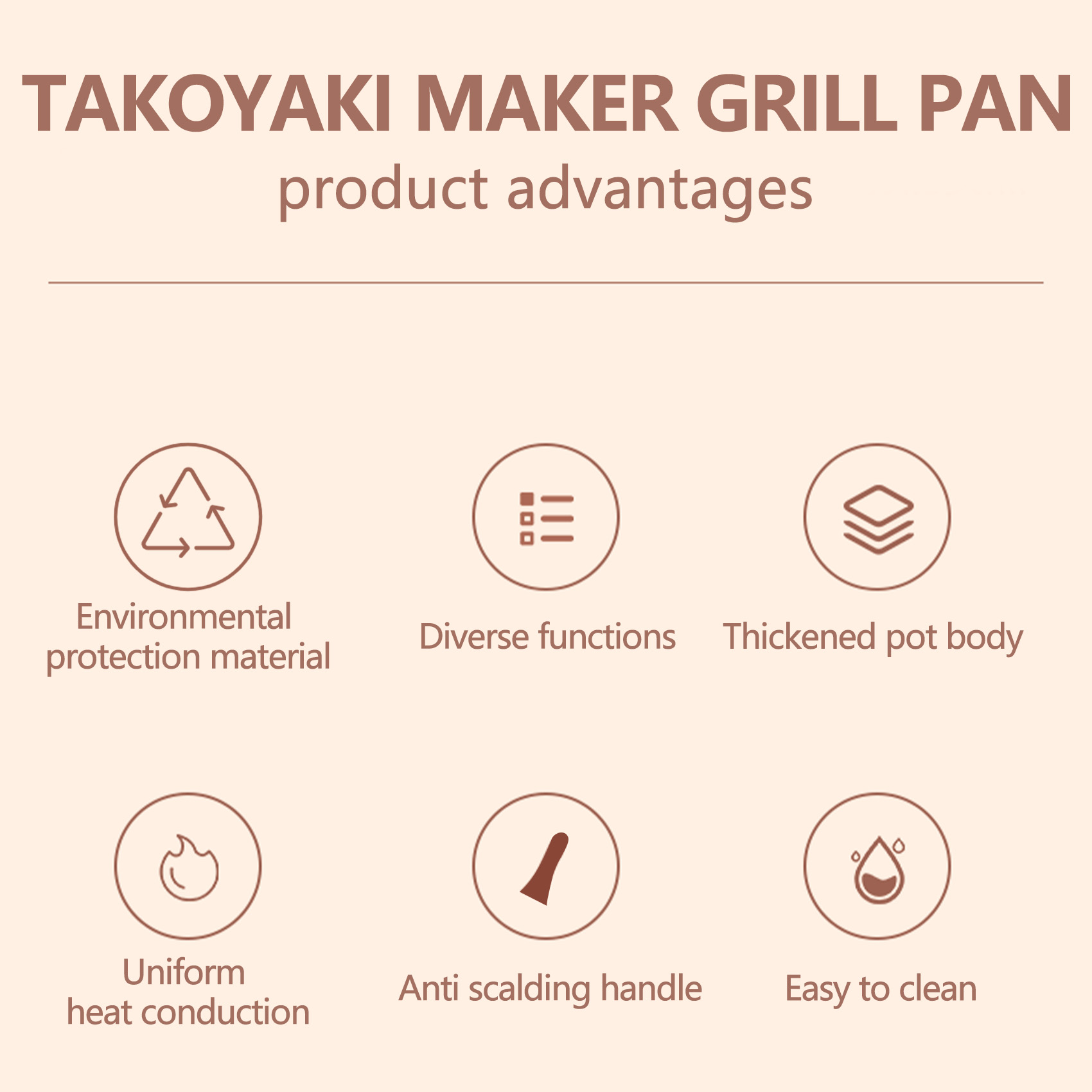 16 Holes Aluminum Takoyaki Mak - Takoyaki Grill Plate recension och pris