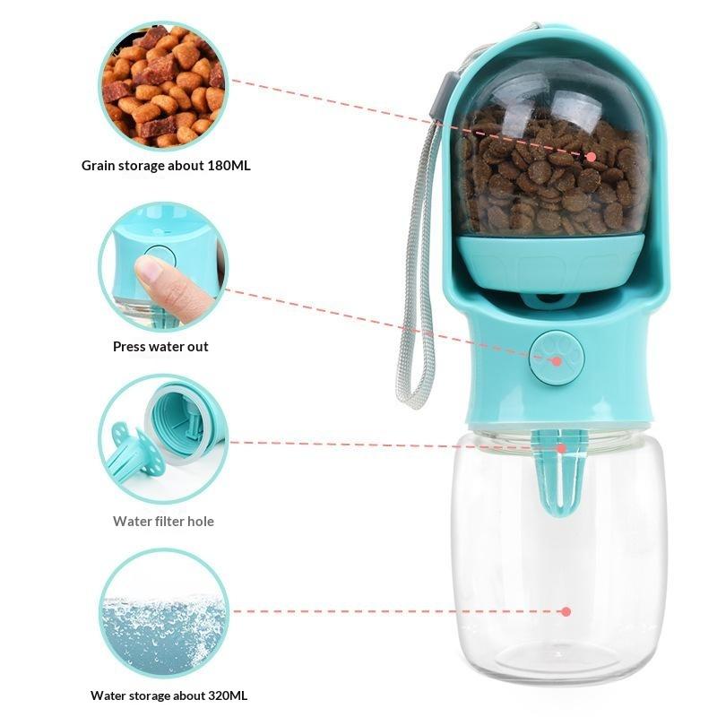 Hot 2 In 1 Portable Pet Water  - Hot Dog Press recension och pris