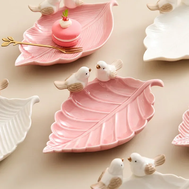 Cute Bird Tray Ceramic Jewelry - Dim Sum Basket recension och pris