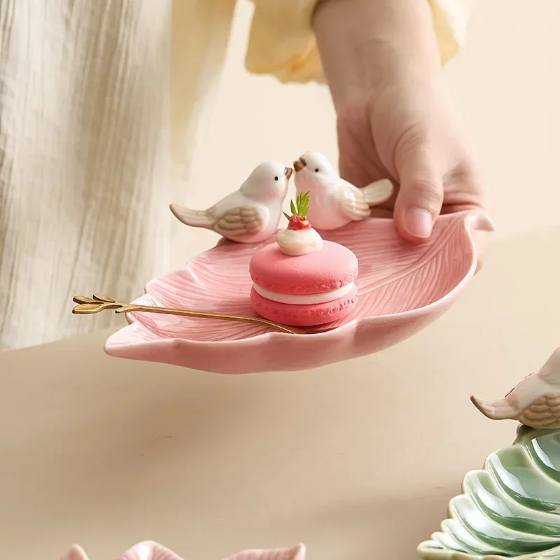 Cute Bird Tray Ceramic Jewelry - Dim Sum Basket recension och pris