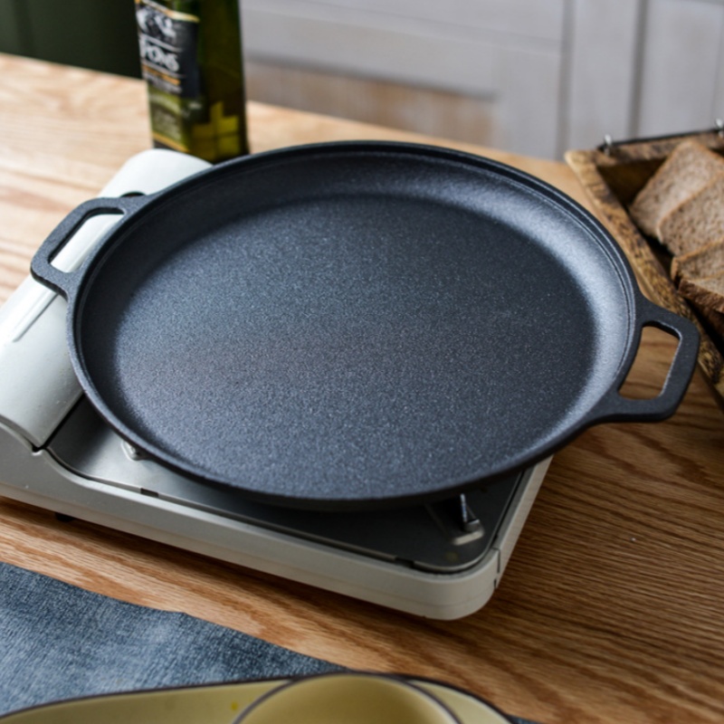 JUSTINLAU Double-Ear Frying Pa - Mini Pancake Griddle recension och pris