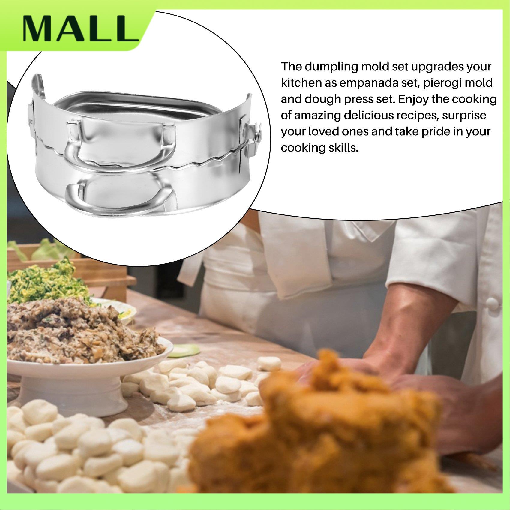 MALL Dumplings Maker 8 Pcs, Pr - Dumpling Press Set recension och pris