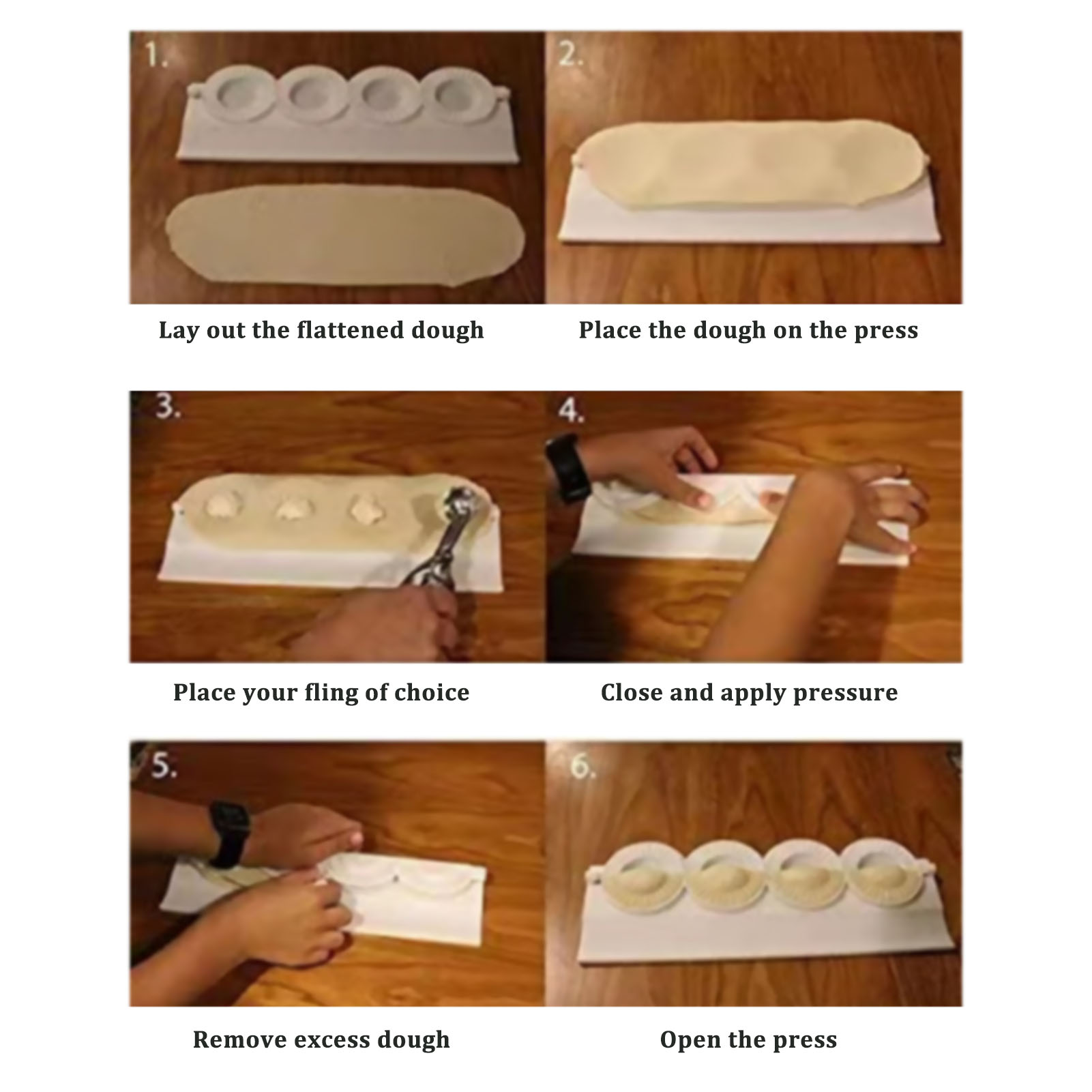 Large Diy Dumpling Mold Dough  - Dumpling Press Set recension och pris